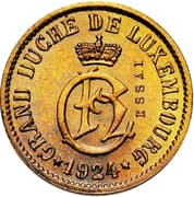 5 Centimes 0.05 LUF = JPY 0.23