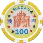 Casino Token - Macau (100) - Macau