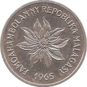 1 Franc = 1 Iraimbilanja
