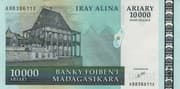 10 000 Ariary = 50 000 Francs