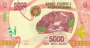 5000 Ariary 5000 MGA = JPY 189