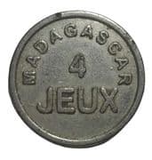 Jeton 4 jeux Madagascar - Madagascar