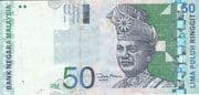 50 Ringgit 50 MYR = JPY 1998