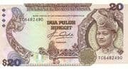20 Ringgit 20 MYR = JPY 798