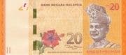 20 Ringgit 20 MYR = JPY 800