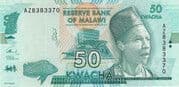 50 Kwacha 50 MWK = JPY 4.54