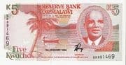 5 Kwacha 5 MWK = JPY 0.46