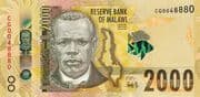 2000 Kwacha 2000 MWK = JPY 182