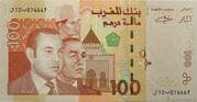 100 Dirhams 100 MAD = JPY 1696