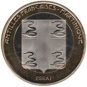 10 Francs - Martinique (Pattern) - Martinique