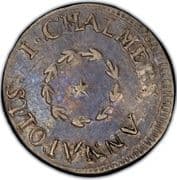 6 Pence - Chalmers - Colony of Maryland