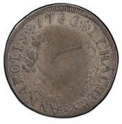 1 Shilling - Chalmers (With Rings) - Colony of Maryland