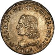 6 Pence - Lord Baltimore - Colony of Maryland