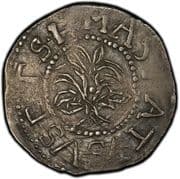 6 Pence - Willow Tree - Massachusetts Bay Colony