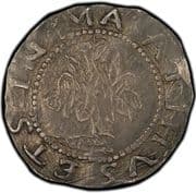1 Shilling - Willow Tree - Massachusetts Bay Colony