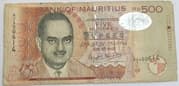 500 Rupees 500 MUR = JPY 1664