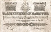 10 Rupees 10 MUR = JPY 33