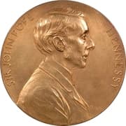 Medal - Sir John Pope Hennessy - Mauritius