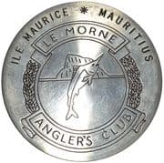 médaille de table ile Maurice le morne Angler's club - Mauritius