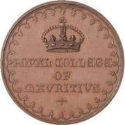 Medal (Royal College of Mauritius; 30mm) - Mauritius