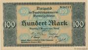 100 Mark - Memel Territory