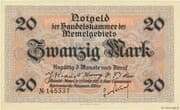 20 Mark - Memel Territory