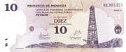 10 Pesos - Mendoza