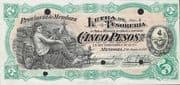 5 Pesos - Mendoza