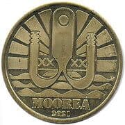 1 Dollar (Tetraodontidae) - Moorea