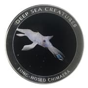 Token - Deep Sea Creatures (Eong-nosed chimaera) - Mozambique