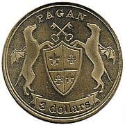 3 Dollars (Pagan) - Myanmar