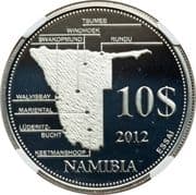 10 Dollars 10 NAD = JPY 95