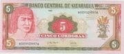 5 Córdobas 5 NIO = JPY 21