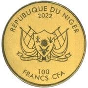 100 Francs 100 XOF = JPY 28