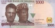 1000 Naira 1000 NGN = JPY 114