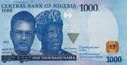 1000 Naira 1000 NGN = JPY 114
