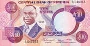 10 Naira 10 NGN = JPY 1.14