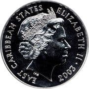 1 Dollar 1 XCD = JPY 58