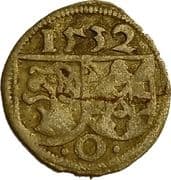 1 Pfennig - Charles Wolfgang and Louis XV - Öttingen