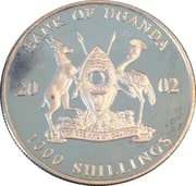 1000 Shillings 1000 UGX = JPY 43