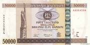 50 000 Shillings