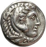 Tetradrachm - Audoleon (In the name of Alexander III; Astibos or Damastion) - Kings of Paeonia