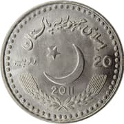 20 Rupees 20 PKR = JPY 11