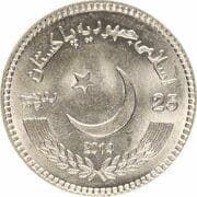 25 Rupees 25 PKR = JPY 14