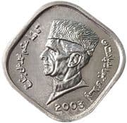 1 Rupee 1 PKR = JPY 0.57