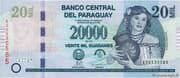 20 000 Guaranies 20 000 PYG = JPY 485