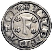 1 Grosso da 12 Denari - In the name of Frederick I (Madonna) - Republic of Pisa