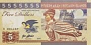 5 Dollars 5 NZD = JPY 464