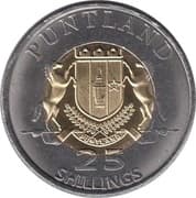 25 Shillings (Siamese) - Puntland