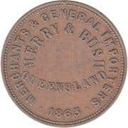 1 Penny - Merry and Bush (Brisbane; Queensland) - Queensland